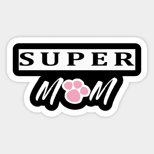 super cat mom Sticker by cloud